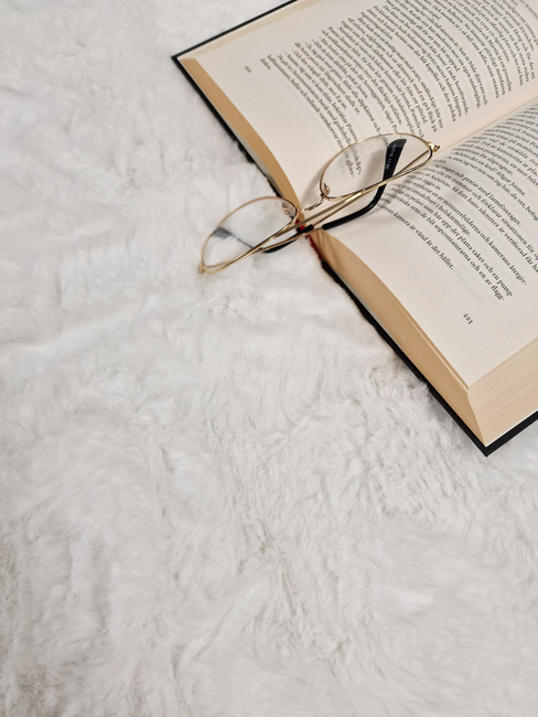 KMCarpets Heaven Deluxe Gulvteppe 160x230, Hvit