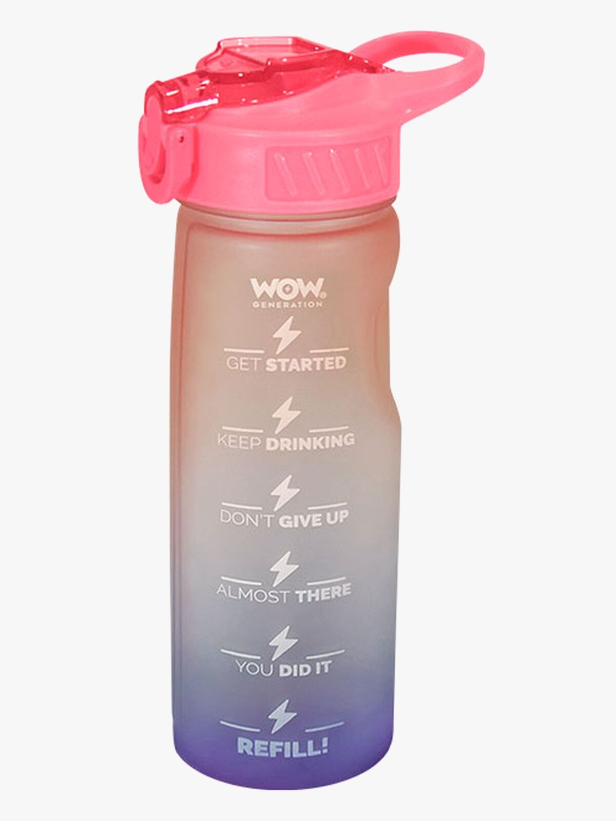WOWGeneration Motivational Vannflaske 500 ml