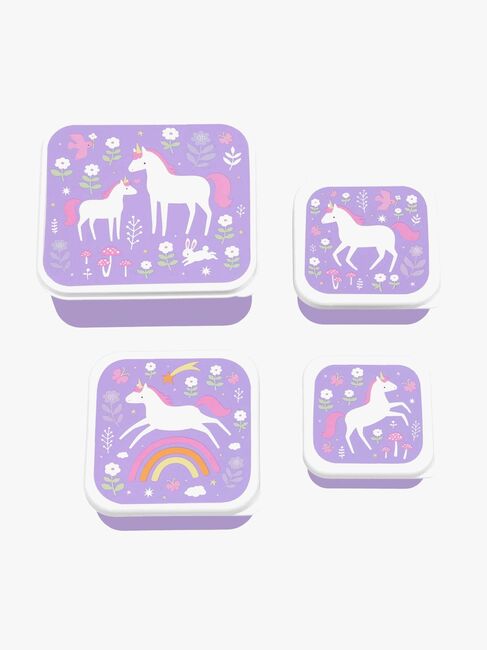 A Little Lovely Company Matbokssett, Unicorn dreams