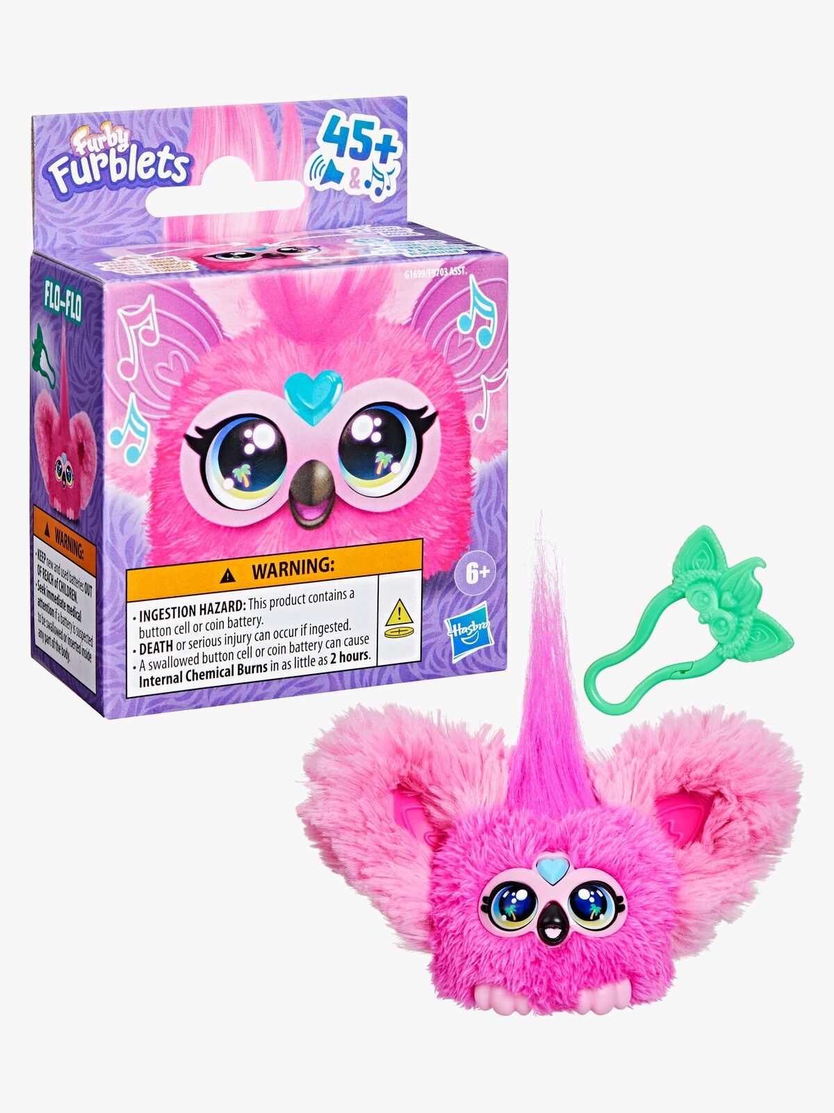 Furby Furblet Interaktivt Kosedyr Flo Flo