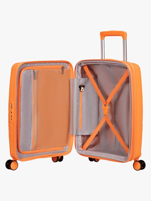 American Tourister Mickey Magic Spinner Koffert 37-44L, Peachy Orange