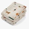 LIEWOOD Lewis Musselinteppe 2-Pack, Safari/Sandy