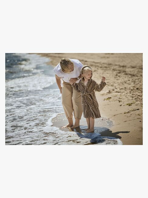 Leander Badekåpe 3-4 År, Mocca