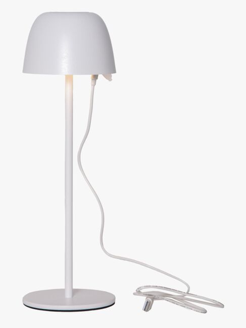 Star Trading Bordlampe Ronda, Hvit