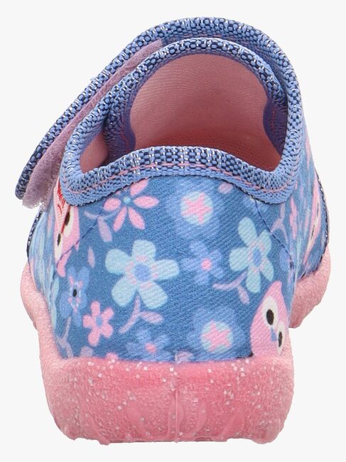 Superfit Spotty Tøfler, Light Blue/Multicoloured