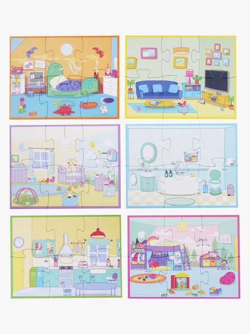 Peppa Gris Puslespill House Adventure