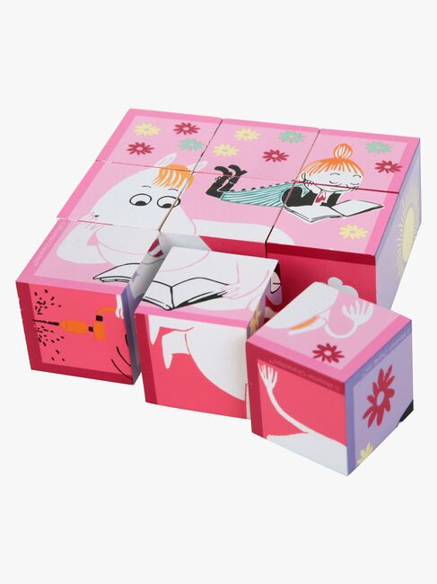 Mummitrollet Kubepuslespill 9 deler