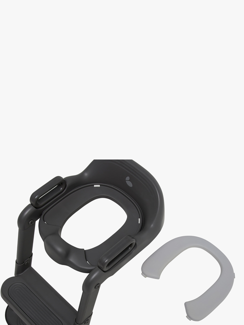 Beemoo CARE Assist Toalettsete med Stige, Deep Grey