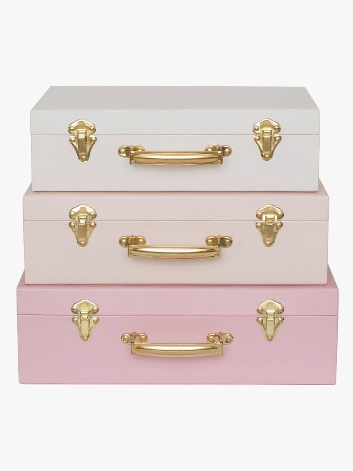 Jabadabado Kofferter 3-Pack, Rosa