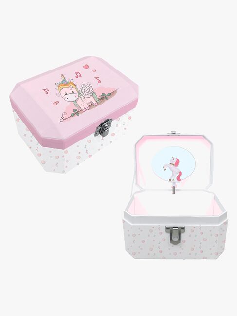 Barbo Toys Smykkeskrin med Spilledåse Enhjørning Lillie & Ellie