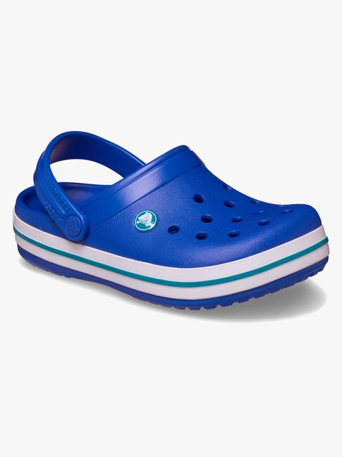Crocs Crocband Tøfler, Blue Bolt/Turbo Teal