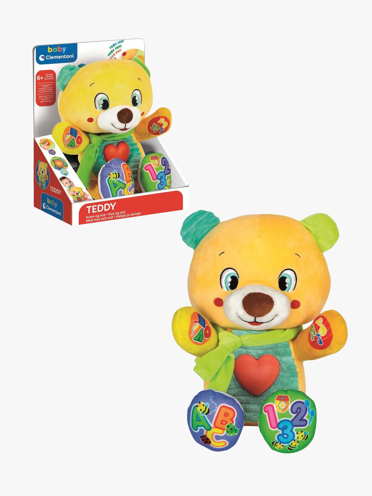 Clementoni Baby Interaktivt Kosedyr Teddy