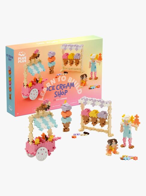 Plus-Plus Learn to Build  Iskremkiosk Byggesett 275 Deler