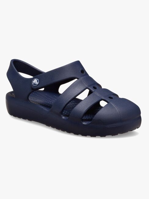 Crocs Classic Fisherman Slippers, Navy