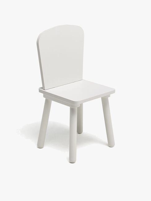 Cloudberry Castle BREE Bord og Stoler med Oppbevaring, Hvit