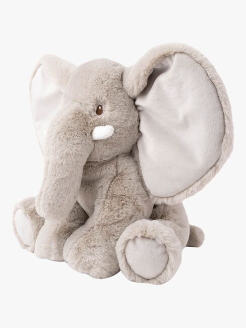 Teddykompaniet Kosedyr Sebbe Elefant 30 cm, Greige