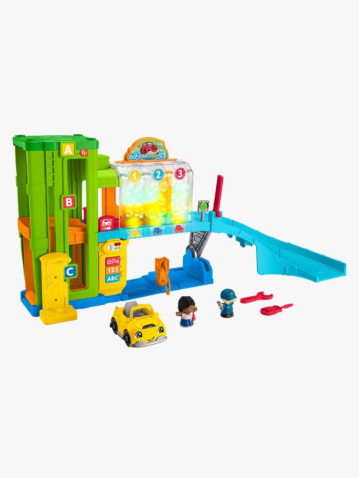 Fisher-Price Little People Garasje med Lysshow