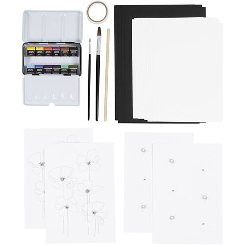 Creativ Company Hobbysett DIY Akvarell