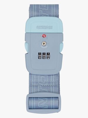 American Tourister TSA Bagasjestropp, Stone Blue/Blue