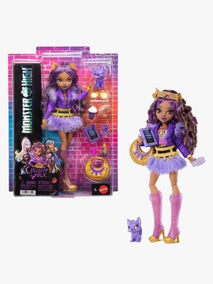Monster High Core Dukke Clawdeen Wolf & Crescent