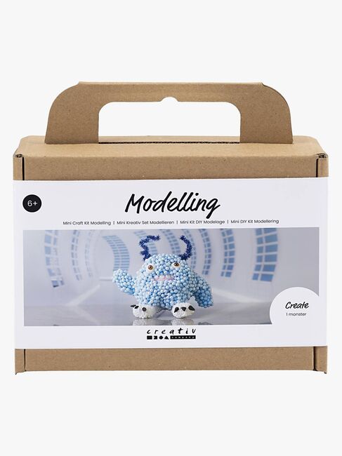 Creativ Company Hobbysett Mini Lufttørkende Leire Monster Bobby