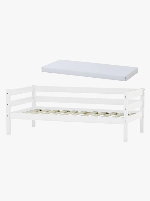Hoppekids ECO Comfort Enkeltseng Med Skummadrass 70x160, Hvit