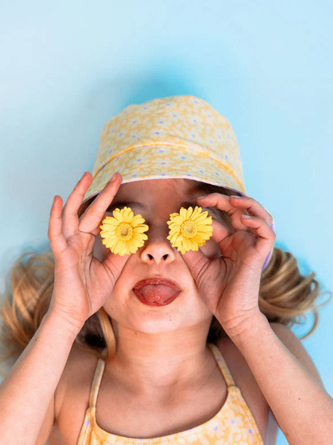 Swim Essentials  Vendbar Solhatt, Florish Yellow