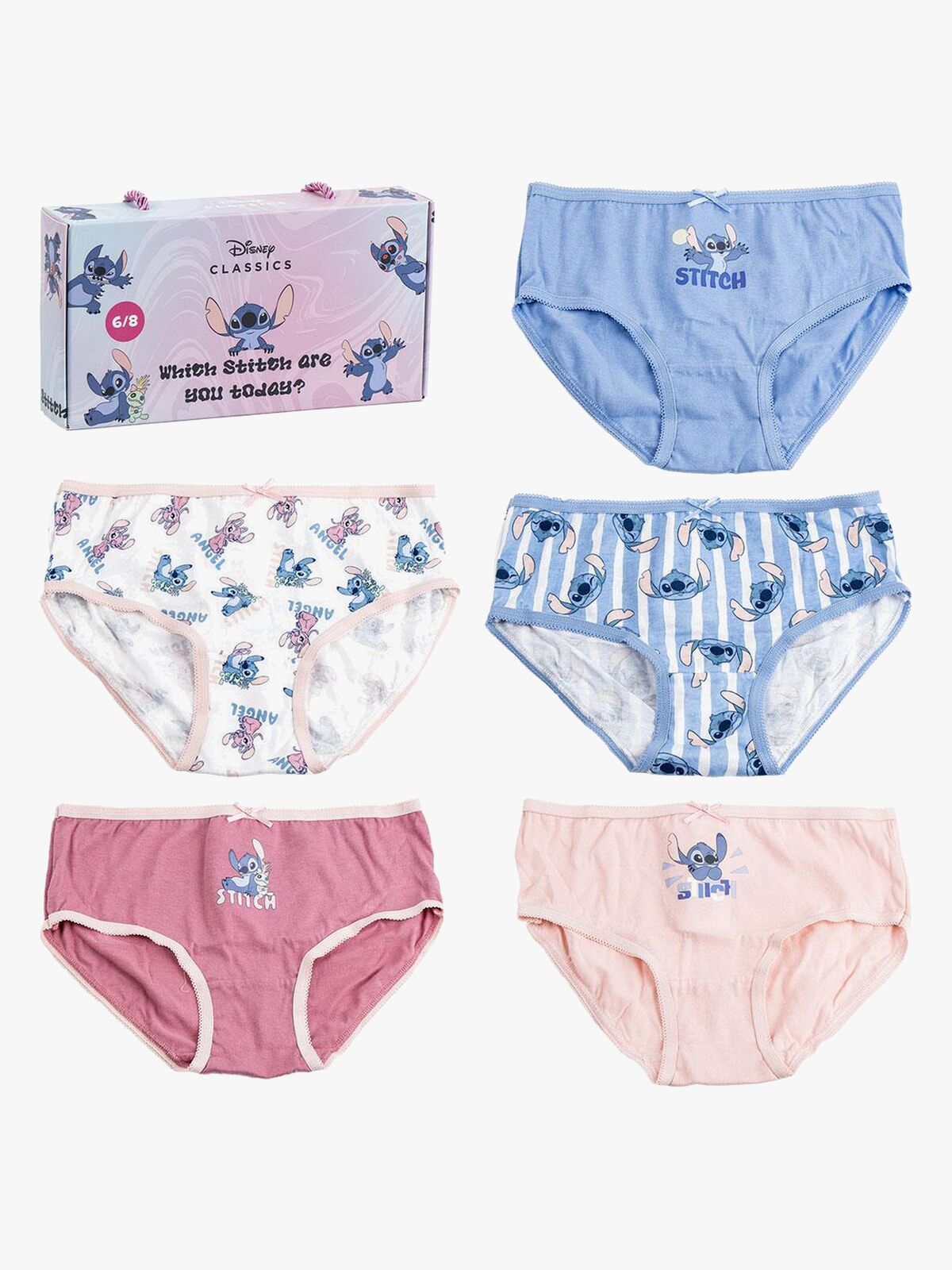 Disney Lilo & Stitch Truser 5-Pakk