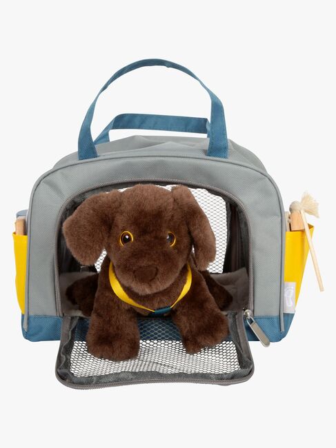 Small Foot Hund med Veske og Pleiesett