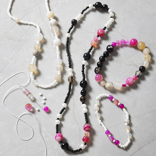 Creativ Company Perlesett, Rosa