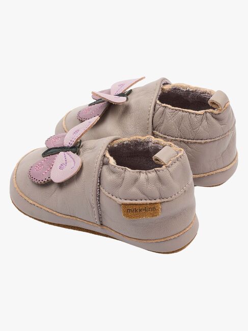 Mikk-Line Leather Tøfler, Butterfly