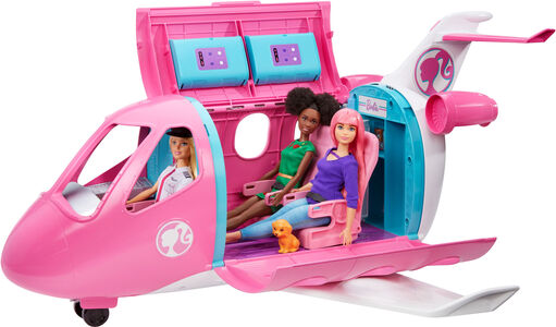 Barbie Dreamhouse Adventures Dreamplane Dukke- Og Lekesett