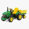 Peg Perego John Deere Ground Force Eltraktor med Tilhenger