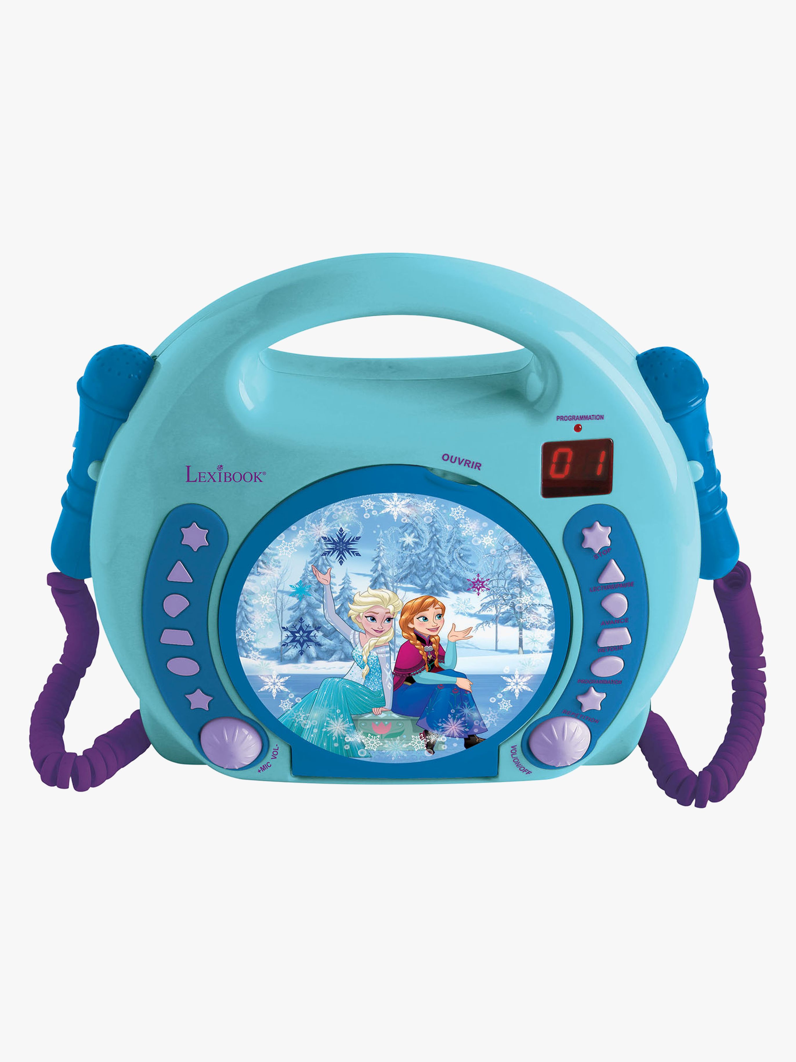 Disney Frozen CD-spiller med Mikrofon - DVD & CD Spillere