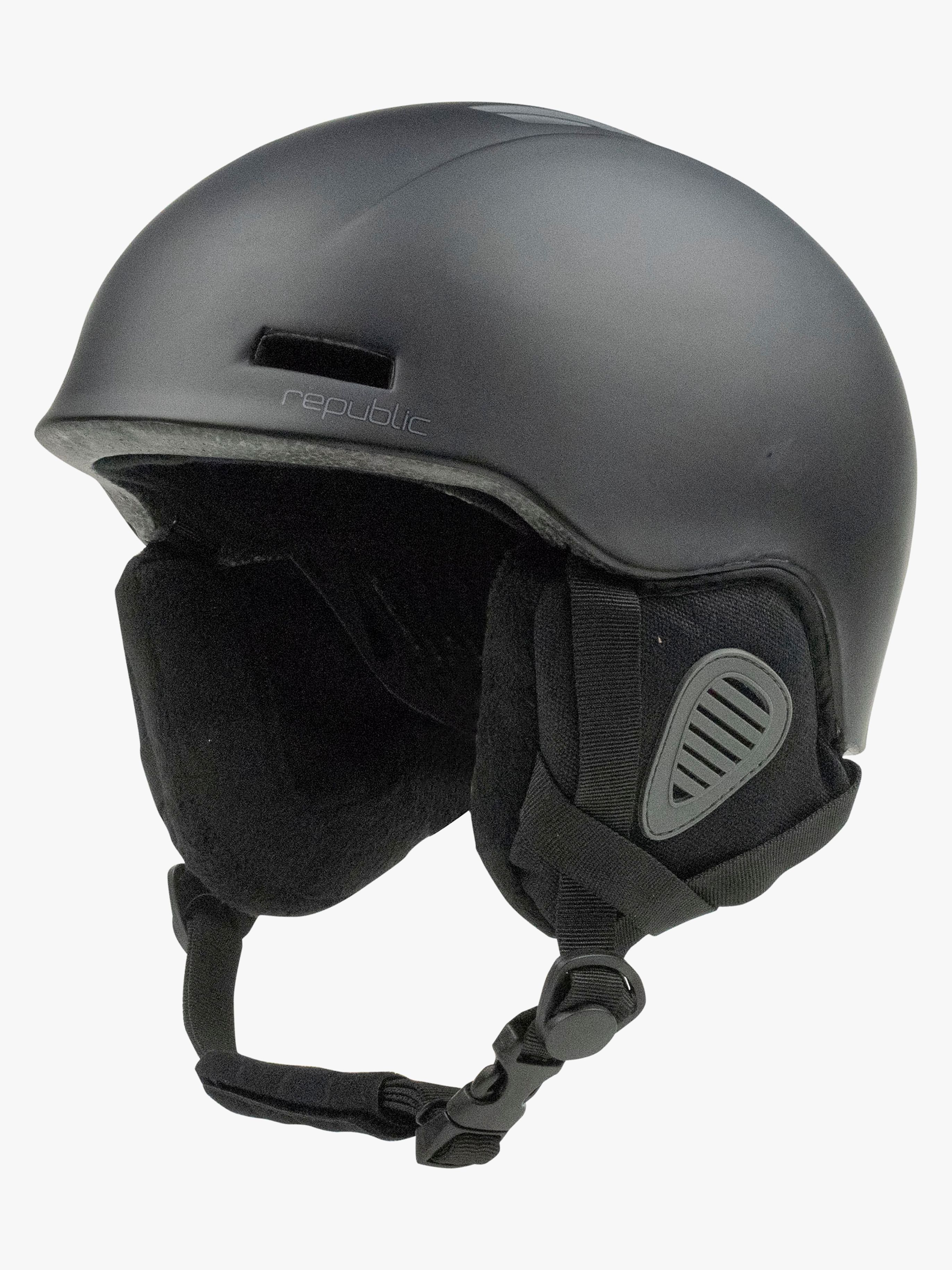 Republic R550 JR Skihjelm, Svart - Alpint