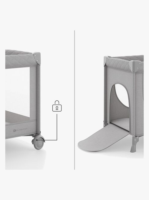 Kinderkraft LEODY UP Reiseseng, Grey