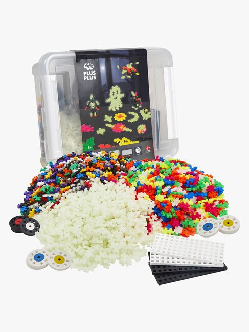 Plus-Plus Build and Glow 3D Oppbevaringsboks 2000 Deler