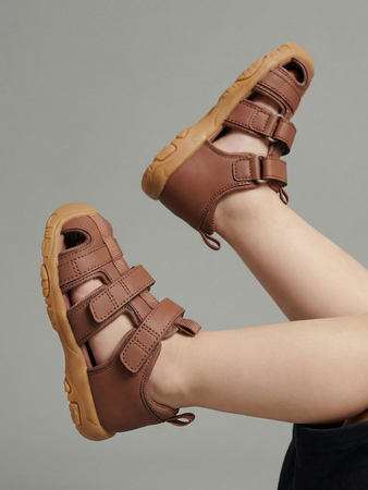 Hummel Velcro Infant Sandaler, Cork