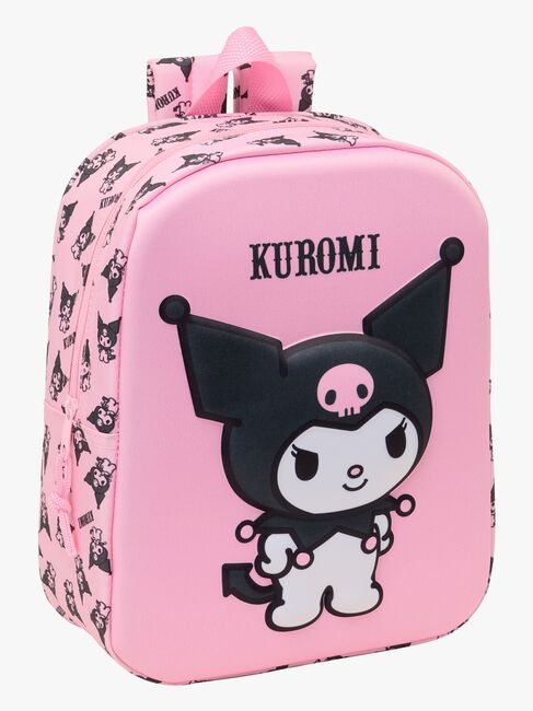 Hello Kitty Kuromi 3D Mini Ryggsekk 6L, Lyserosa