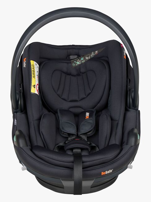 BeSafe Go Beyond 2 Babybilstol, Black Soft Breeze