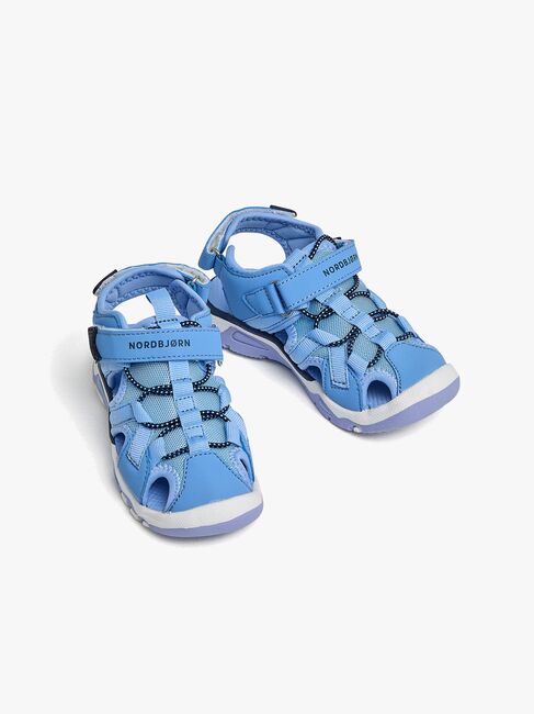 Nordbjørn Safari Blinkende Sandal, Blå