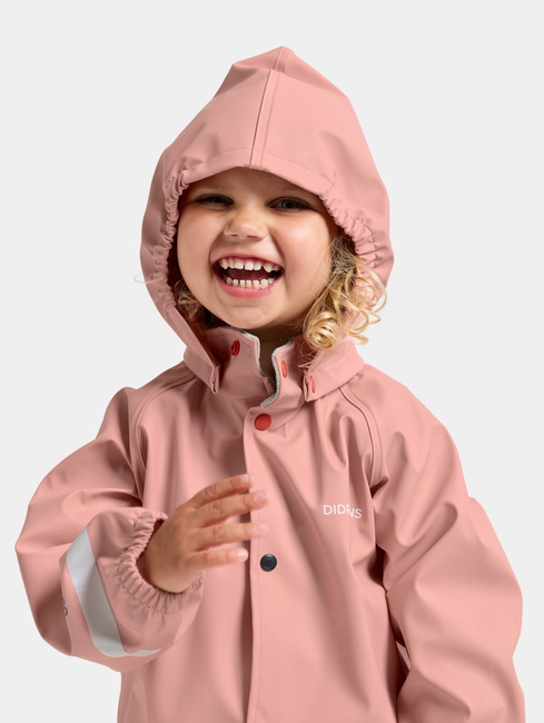 Didriksons Slaskeman Regnsett, Powder Peach