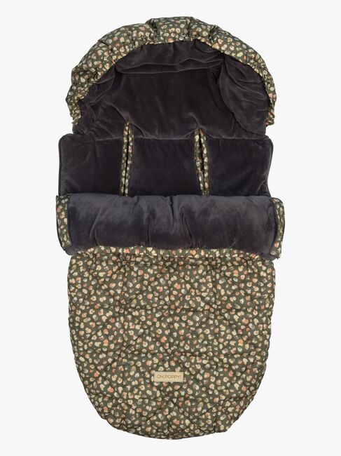 Oh, Poppy! Lily Quilted Vognpose, Poppy Forest Green