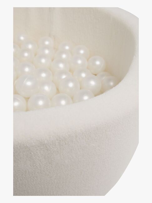 Alice & Fox TEDDY Ballbasseng 30x90, Hvit