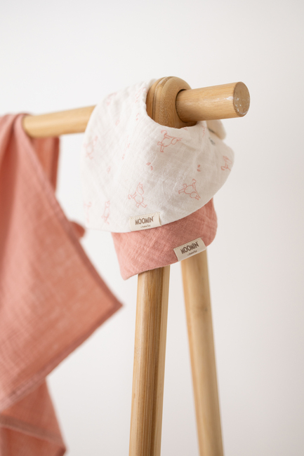 Mummitrollet Tøysmekker 2-Pakk, Pink