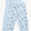 Tiny Treasure Willow Bukse 2-Pack, Dogs Baby Blue 