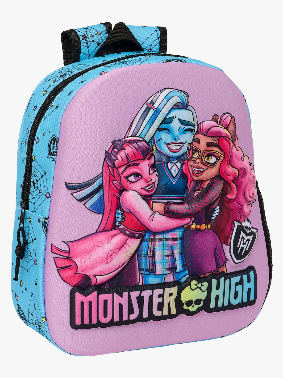 Monster High 3D Ryggsekk 8,5L, Blå/Lilla