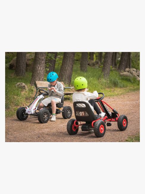 Alex's Garage Tråbil Go-kart, Hvit