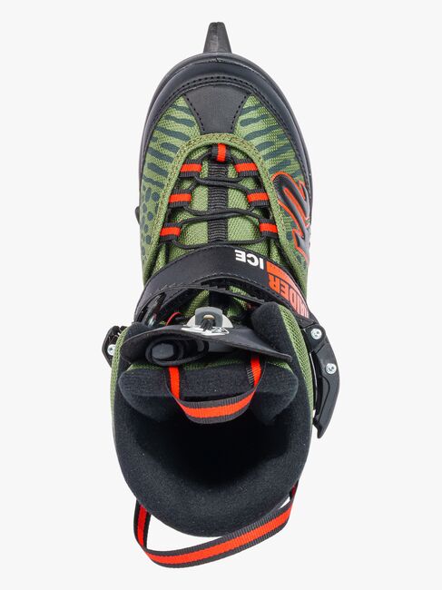 K2 Raider Ice Skøyter, Grønn/Oransje