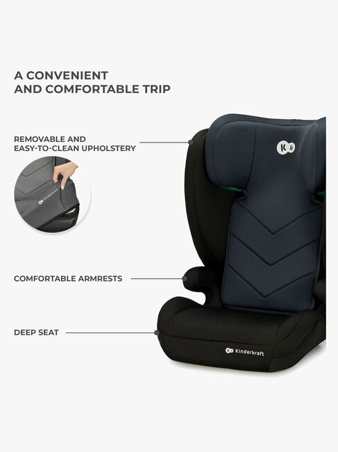 Kinderkraft I-SPARK i-Size Beltestol, Black